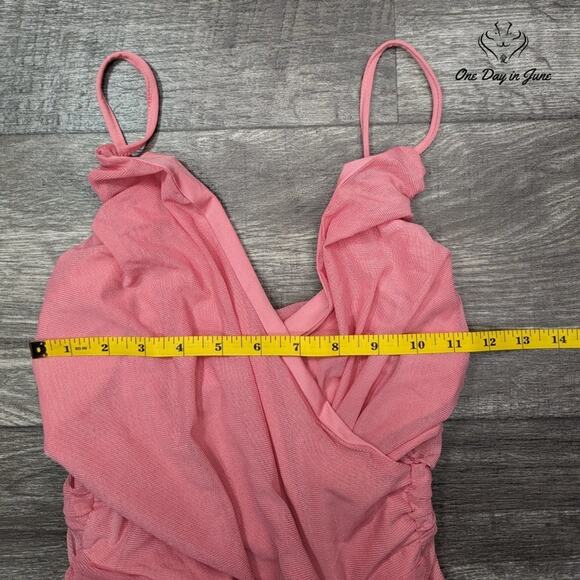 Soly Hux Spaghetti Strap Ruched Bodycon Dress Size S - Picture 4 of 6